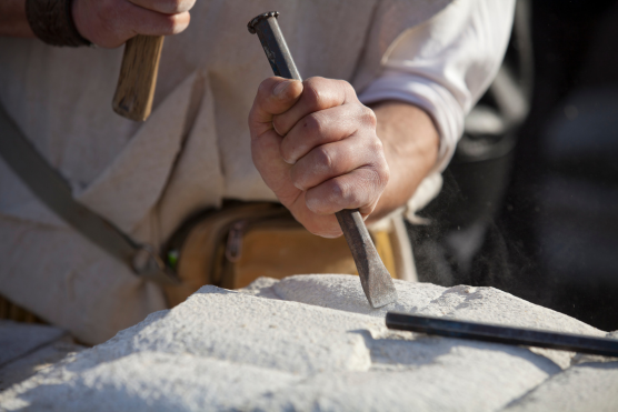 Workshop Vormen in steen