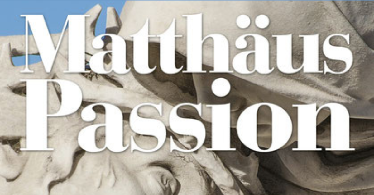 Sint-Catharijnekerk: Matthäus Passion