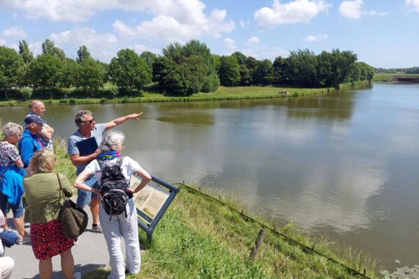 #gidsengroep #aansluitwandeling Molenvest en zwembad Brielle
